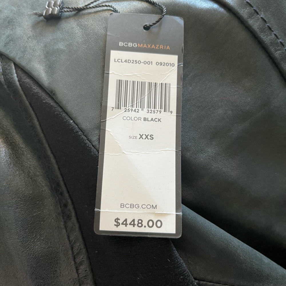 Bcbg Leather Jacket - image 8